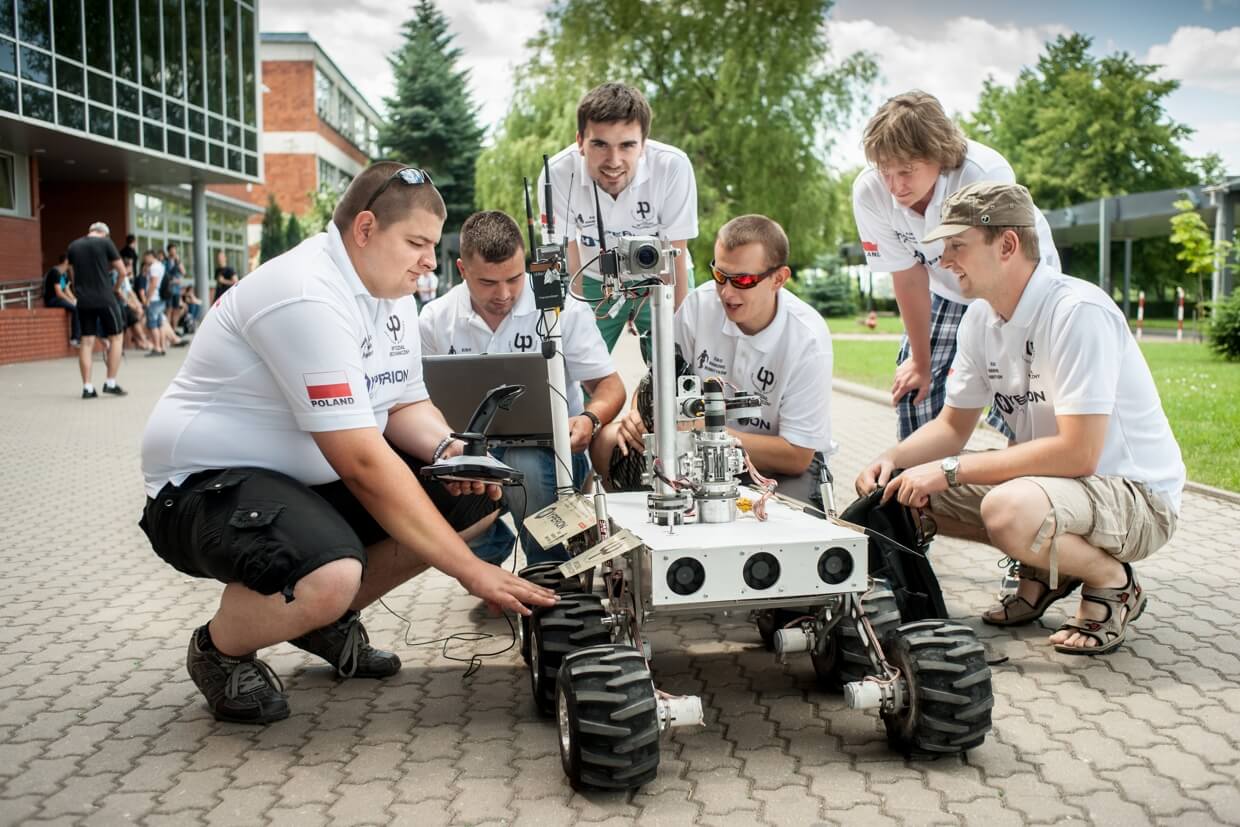 students and rover